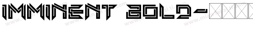 Imminent Bold字体转换